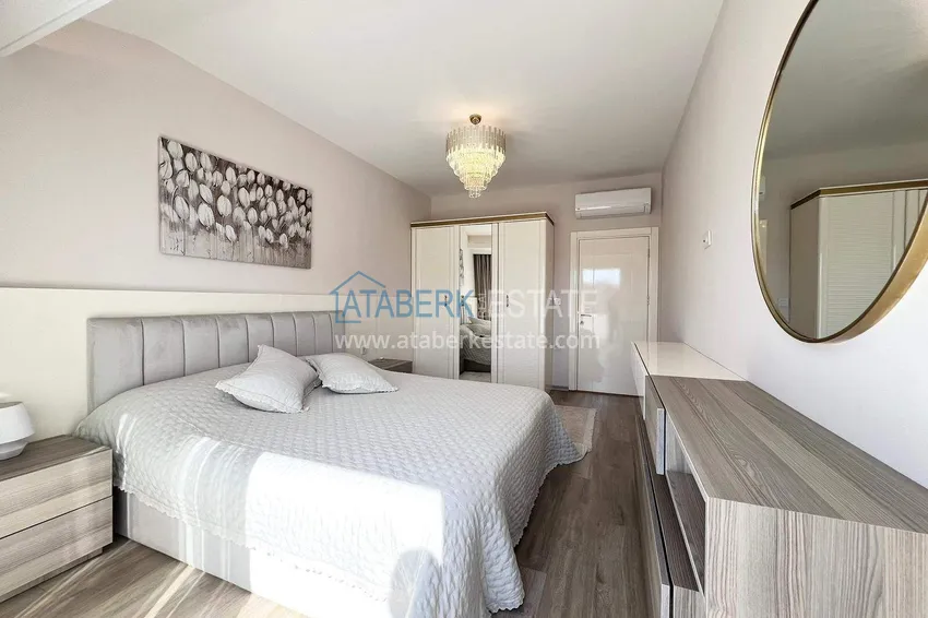 Kupuj  Dwupoziomowy penthouse 2+1 w Avsallar z meblami w nowoczesnym kompleksie 16 