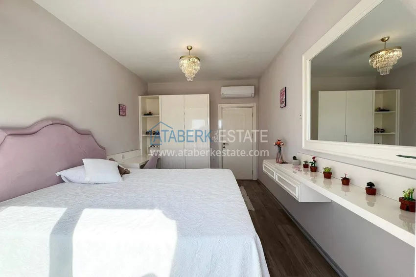 Kupuj  Dwupoziomowy penthouse 2+1 w Avsallar z meblami w nowoczesnym kompleksie 19 