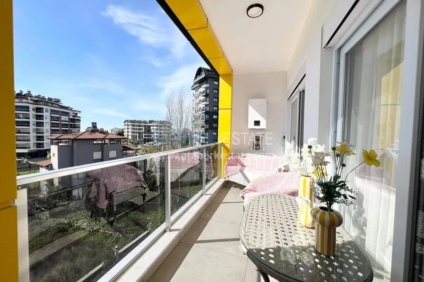 Kupuj  Dwupoziomowy penthouse 2+1 w Avsallar z meblami w nowoczesnym kompleksie 22 