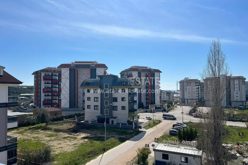 Kupuj  Dwupoziomowy penthouse 2+1 w Avsallar z meblami w nowoczesnym kompleksie 25 