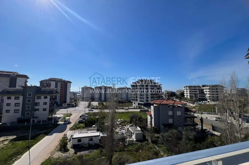 Kupuj  Dwupoziomowy penthouse 2+1 w Avsallar z meblami w nowoczesnym kompleksie 28 