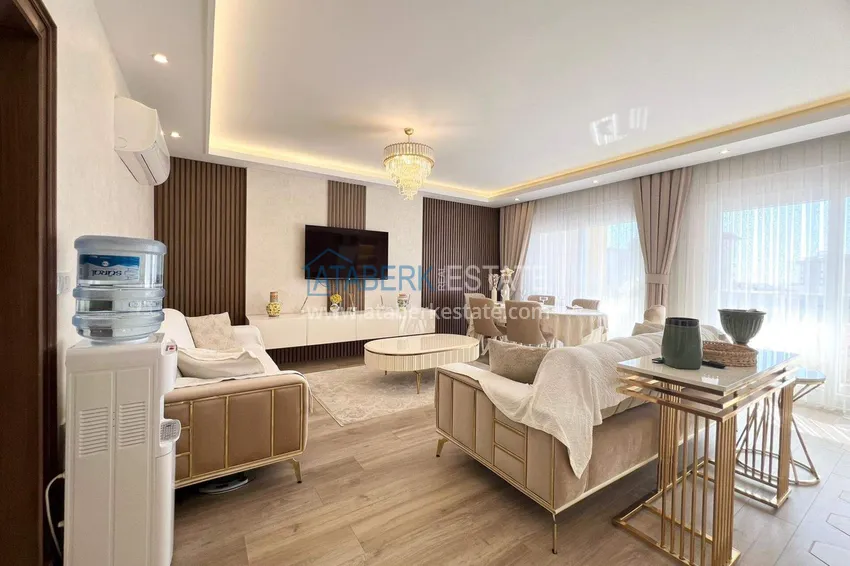 Kupuj  Dwupoziomowy penthouse 2+1 w Avsallar z meblami w nowoczesnym kompleksie 3 