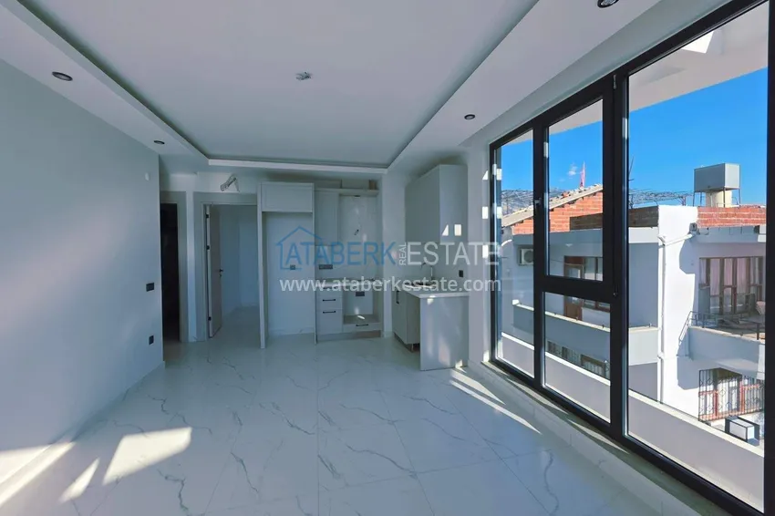 Kupuj  Apartament 1+1 z widokiem na morze i fortecę przy plaży w Kestel 5 