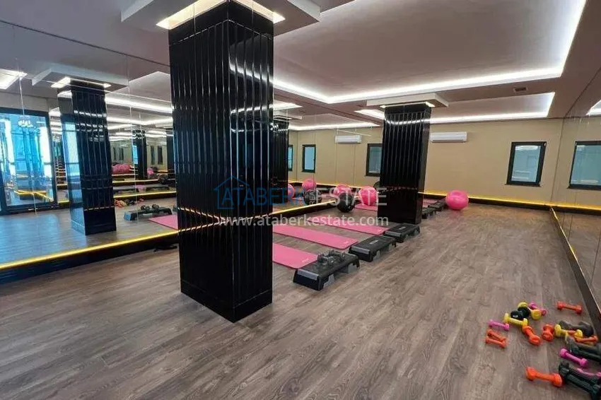 Dwupoziomowy penthouse 2+1 z widokiem na morze w centrum Mahmutlar - możliwe są raty do 12 miesięcy 14 