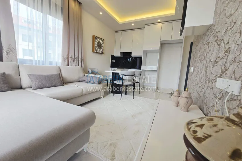 Kupuj  1+1 apartamenty w okolicy Avsallar - korzystne ceny i nowoczesny kompleks mieszkalny 3 