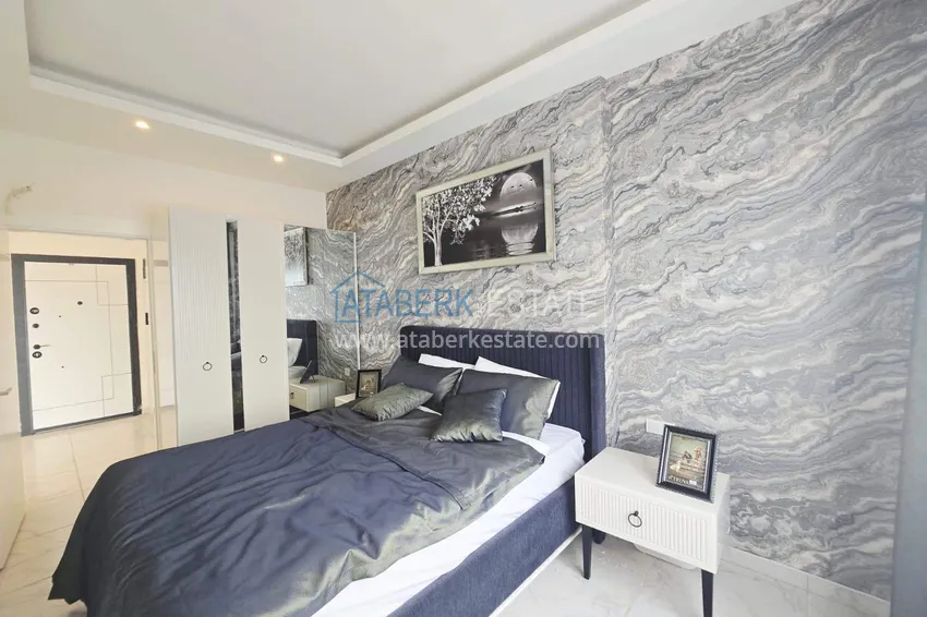 Kupuj  1+1 apartamenty w okolicy Avsallar - korzystne ceny i nowoczesny kompleks mieszkalny 8 