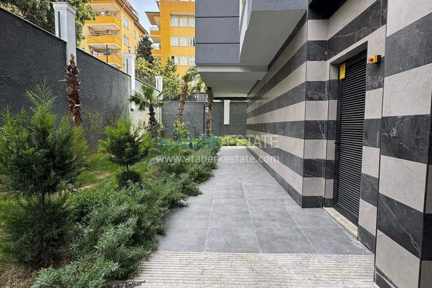 Apartament 1+1 w centrum Alanyi - umeblowany i z widokiem na morze, dostępne są raty  13 