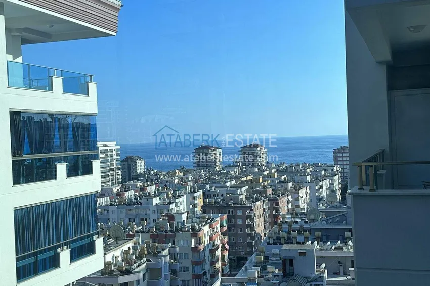 Kupuj  1+1 mieszkanie 70 m² w centrum Mahmutlar — umeblowane, przeszklony balkon, raty do 1 roku 15 