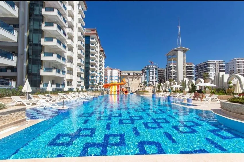 1+1 mieszkanie 70 m² w centrum Mahmutlar — umeblowane, przeszklony balkon, raty do 1 roku 4 