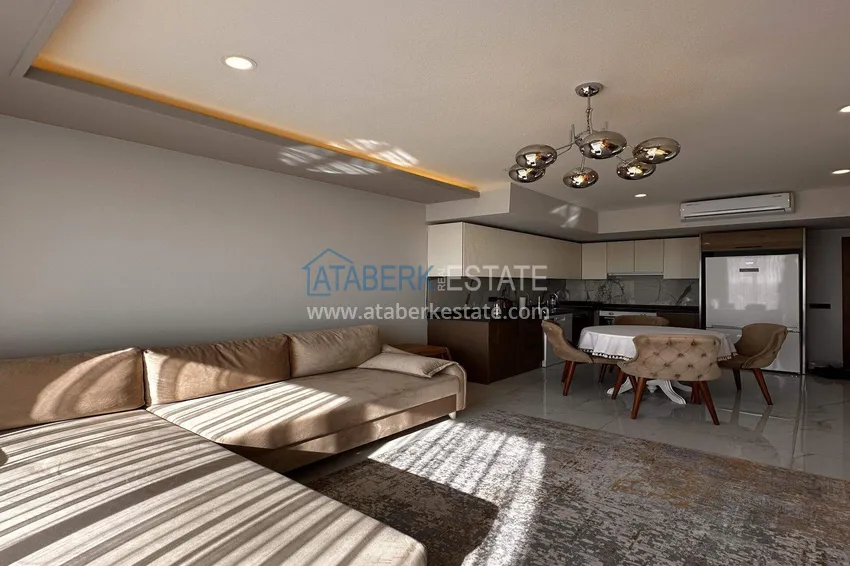 Kupuj  Apartament 1+1 w centrum Alanyi - umeblowany i z widokiem na morze, dostępne są raty  4 
