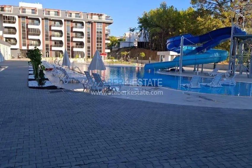 Apartament 1+1 w Avsallar - z tarasem i dostępem do ogrodu, raty są możliwe 7 