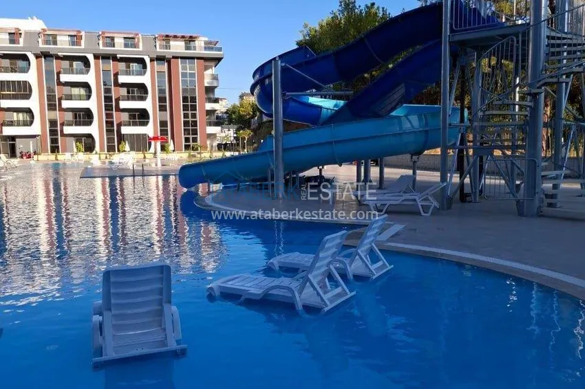 Apartament 1+1 w Avsallar - z tarasem i dostępem do ogrodu, raty są możliwe 8 