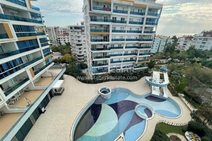 Kupuj  Apartament 1+1 z meblami i widokiem na morze w Tosmur, Alanya   11 