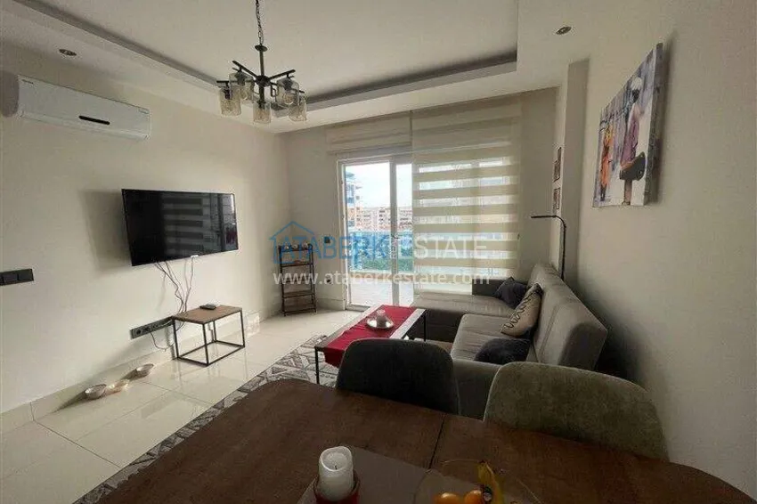 Kupuj  Apartament 1+1 z meblami i widokiem na morze w Tosmur, Alanya   5 