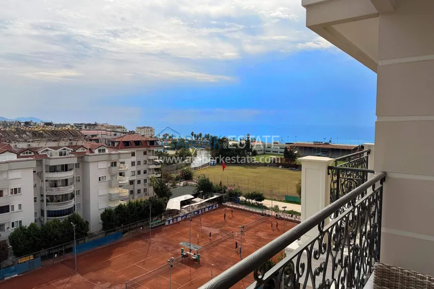 Kupuj  Liniowy apartament 3+1 w Oba z meblami i widokiem  11 