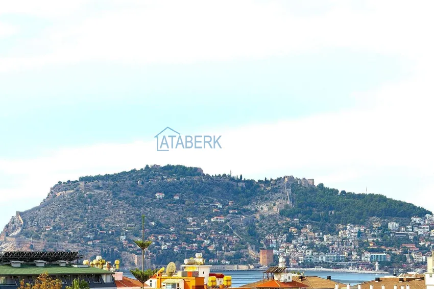 Kupuj  Liniowy apartament 3+1 w Oba z meblami i widokiem  23 