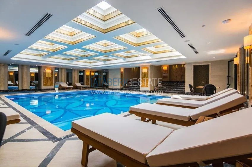 Liniowy apartament 3+1 w Oba z meblami i widokiem  27 