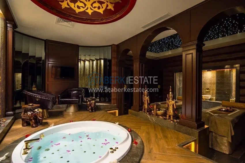 Liniowy apartament 3+1 w Oba z meblami i widokiem  29 