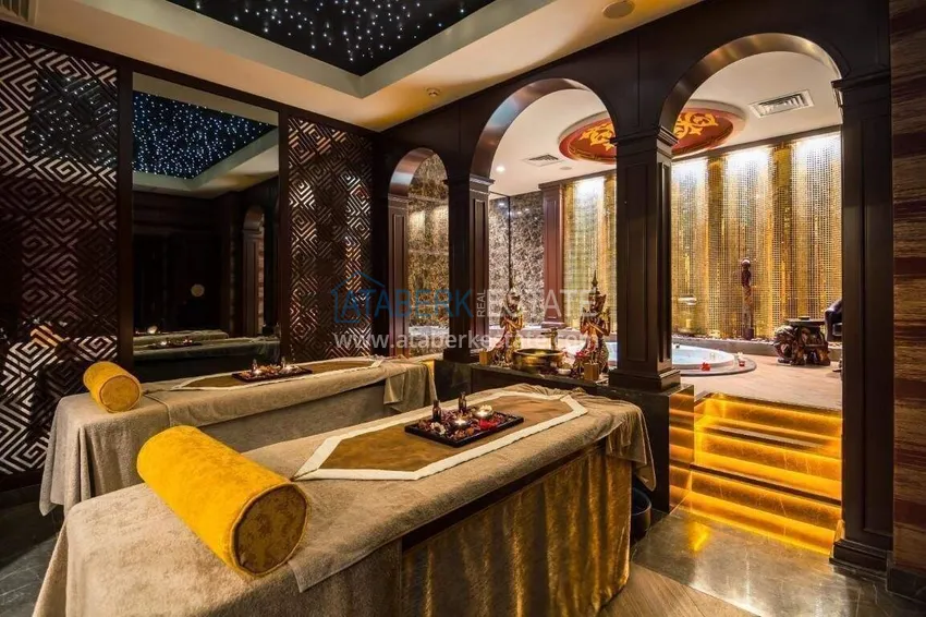 Liniowy apartament 3+1 w Oba z meblami i widokiem  32 