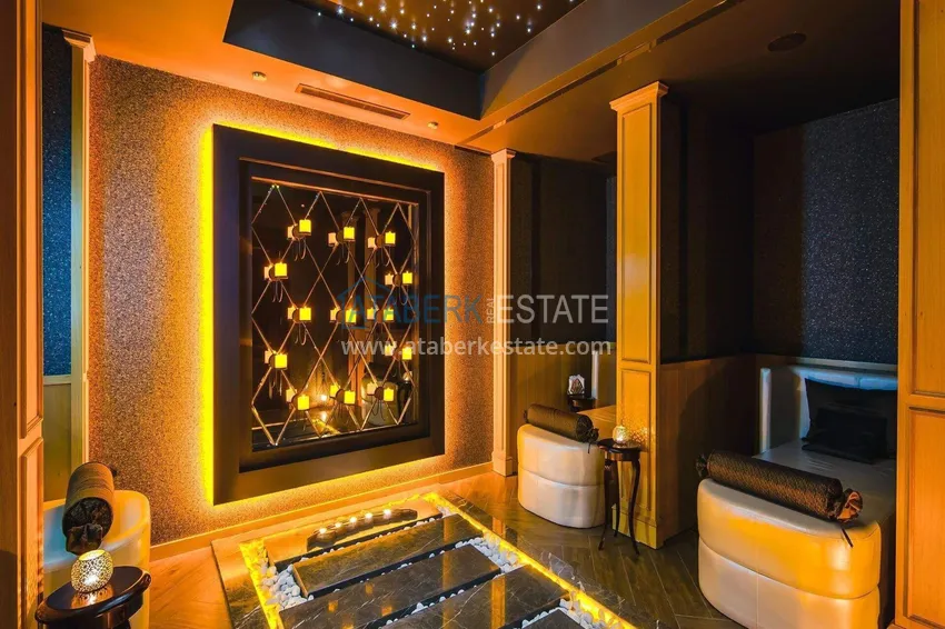 Liniowy apartament 3+1 w Oba z meblami i widokiem  33 