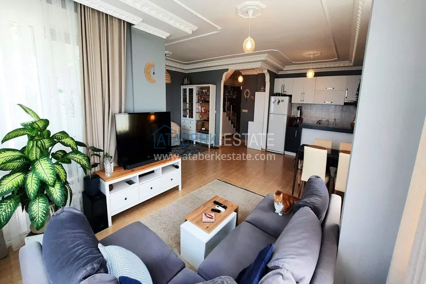 Kupuj  Dwupoziomowy penthouse 1+1 ze stylowym wnętrzem w Demirtas, Alanya 3 