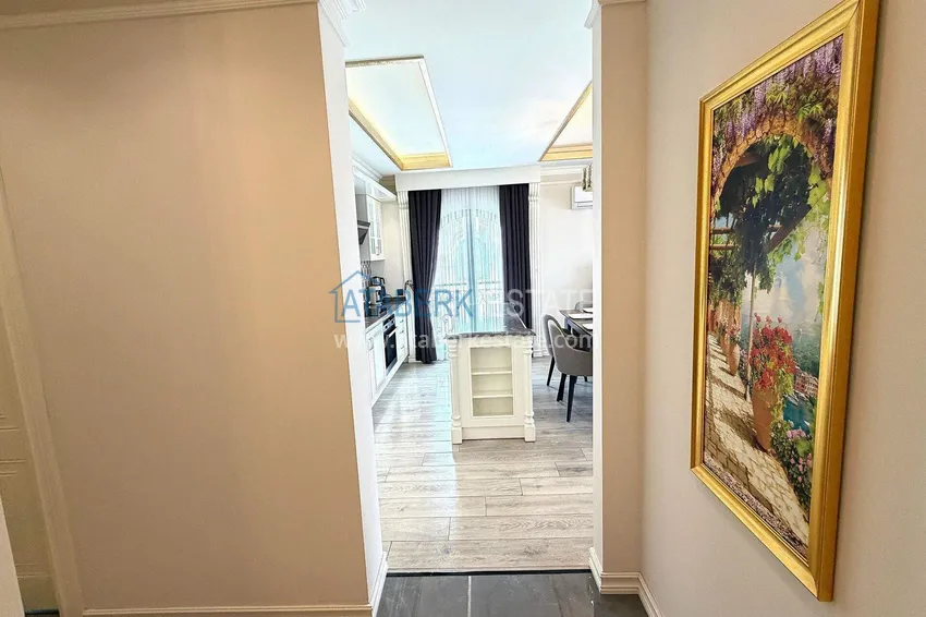 Kupuj  Liniowy apartament 3+1 w Oba z meblami i widokiem  4 