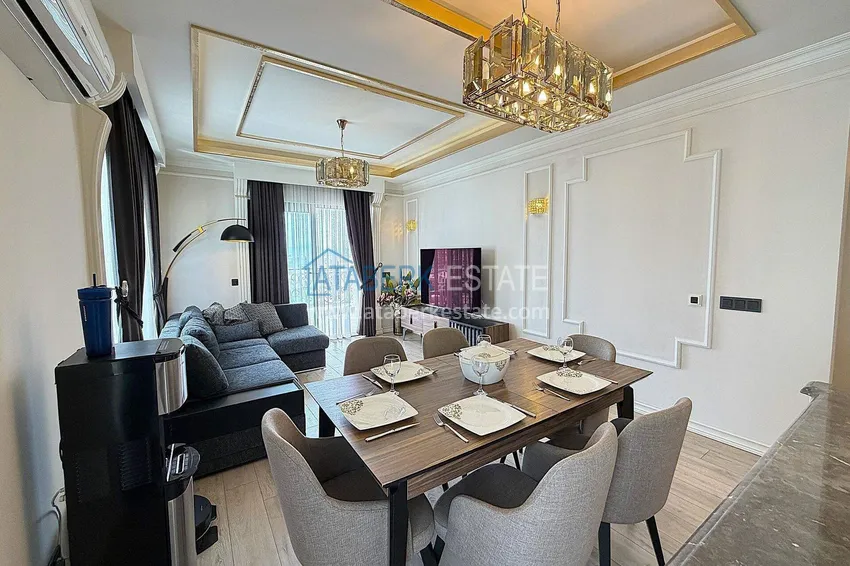 Kupuj  Liniowy apartament 3+1 w Oba z meblami i widokiem  6 