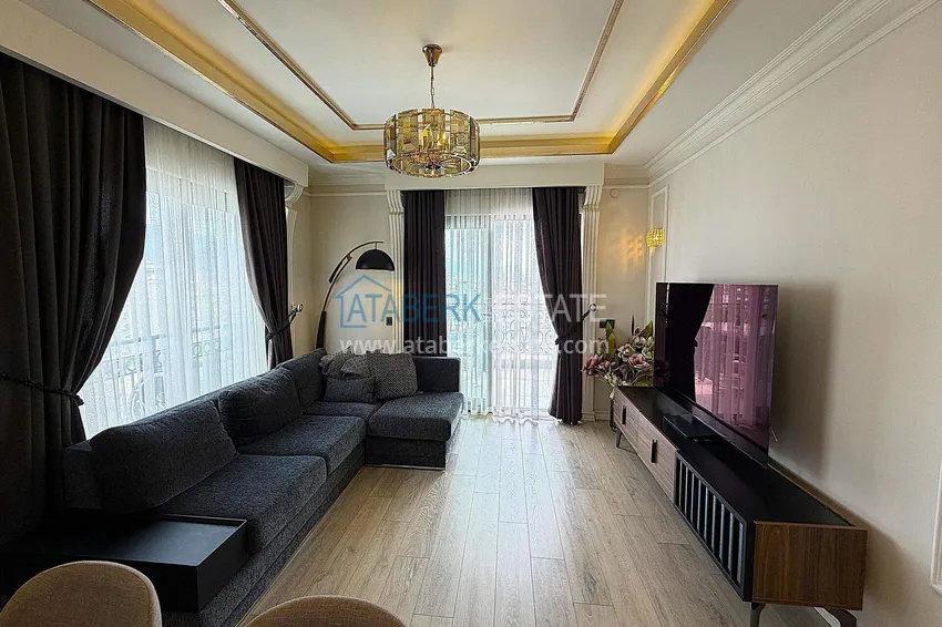 Kupuj  Liniowy apartament 3+1 w Oba z meblami i widokiem  7 