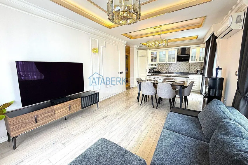 Kupuj  Liniowy apartament 3+1 w Oba z meblami i widokiem  8 
