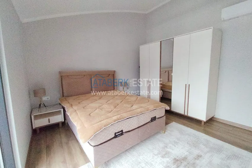 Kupuj  2+1 umeblowany penthouse do wynajęcia w Oba - dwa poziomy, widok na góry A9 11 