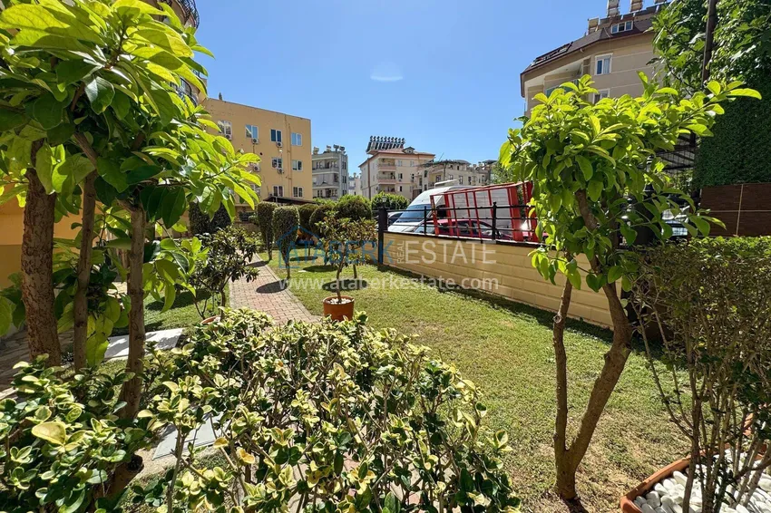 2+1 mieszkanie 100 m² w centrum Alanyi — z nowymi meblami, 800 m do plaży Kleopatra 11 