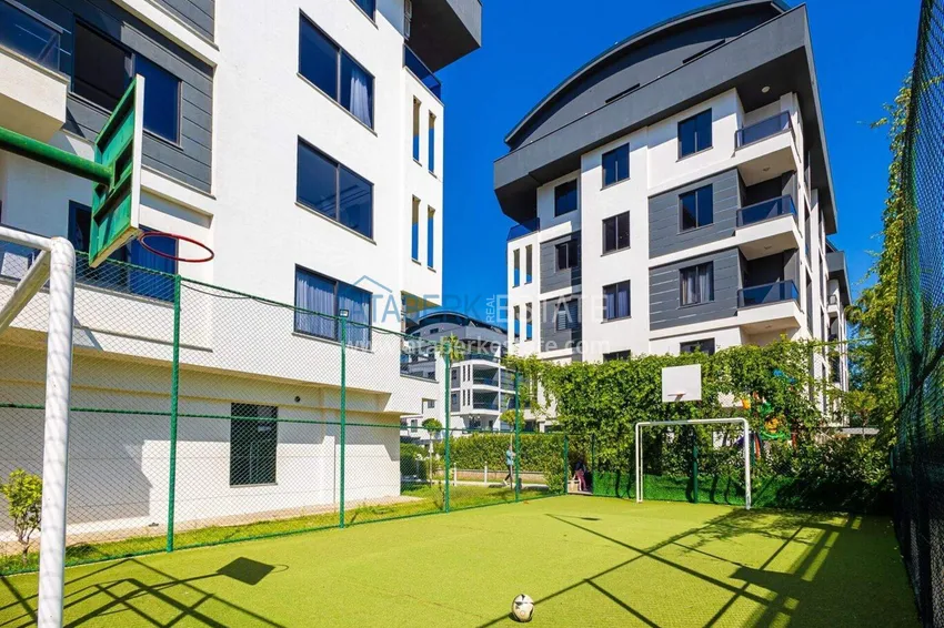 2+1 umeblowany penthouse do wynajęcia w Oba - dwa poziomy, widok na góry A9 16 