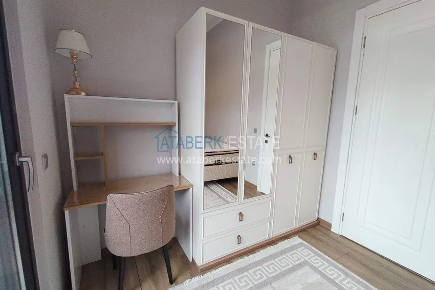 Kupuj  2+1 umeblowany penthouse do wynajęcia w Oba - dwa poziomy, widok na góry A9 15 