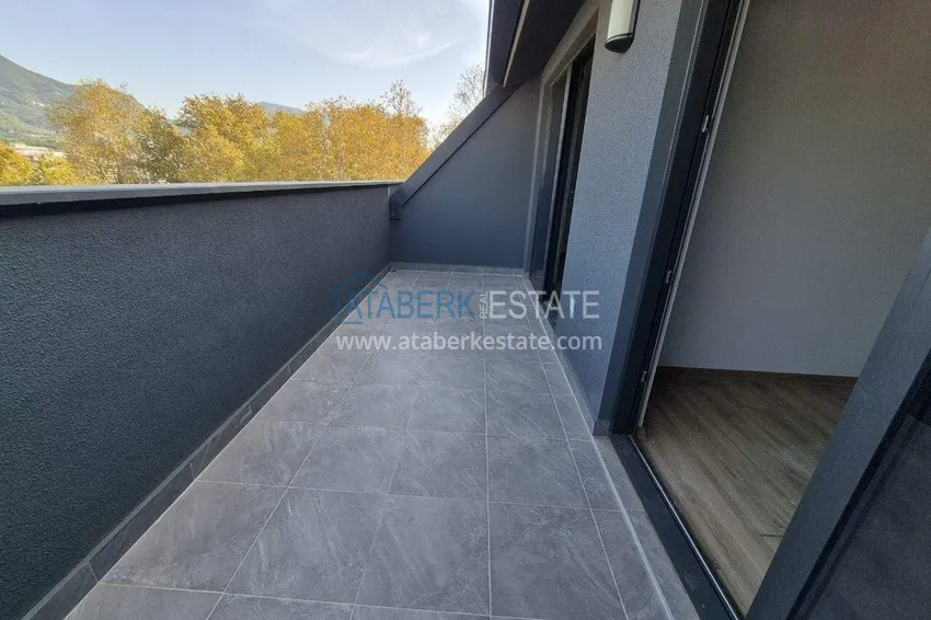 Kupuj  2+1 umeblowany penthouse do wynajęcia w Oba - dwa poziomy, widok na góry A9 20 