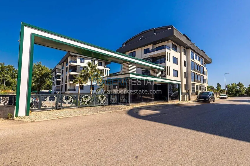 2+1 umeblowany penthouse do wynajęcia w Oba - dwa poziomy, widok na góry A9 7 
