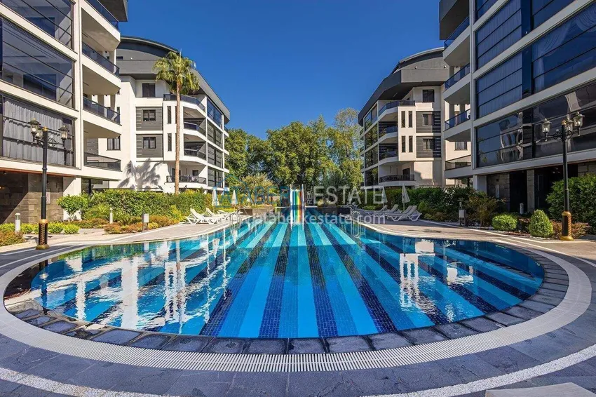 2+1 umeblowany penthouse do wynajęcia w Oba - dwa poziomy, widok na góry A9 10 