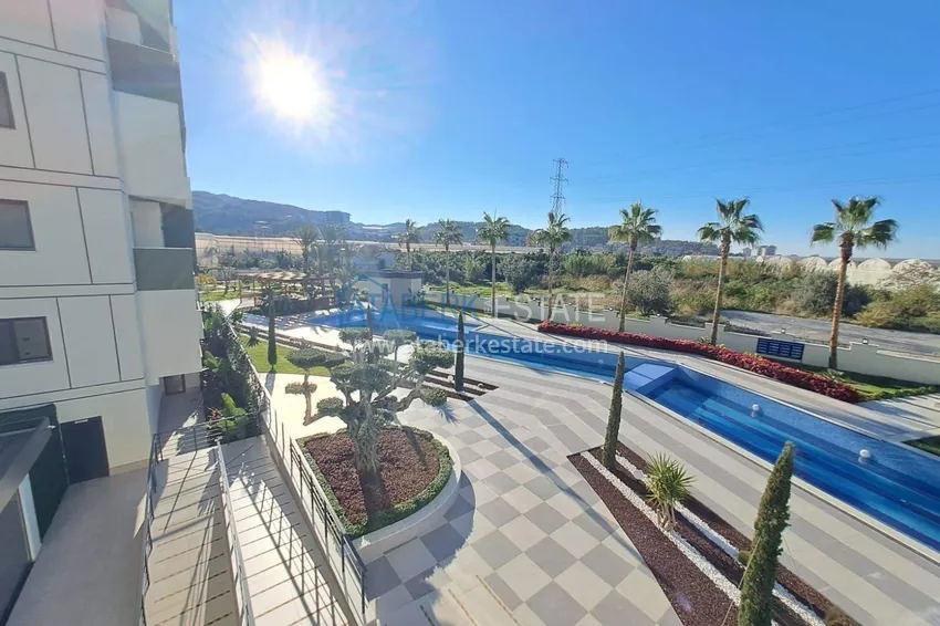 Kupuj  1+1 mieszkanie z urządzeniami w Gazipasa - strona południowa, rezydencja z infrastrukturą 11 