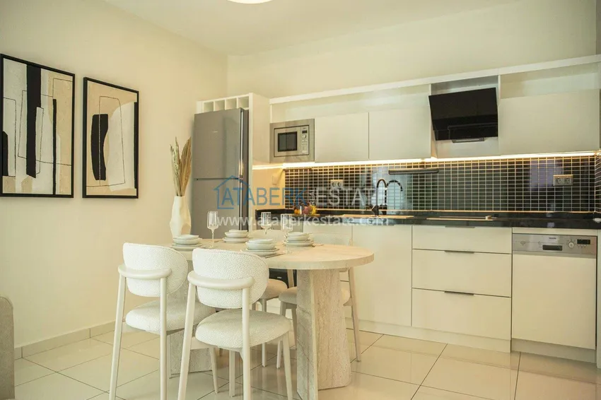 Kupuj  Apartament 2+1 na pierwszej linii w Kestel — nowo umeblowane, widok na morze, bezpośrednio od właściciela 13 