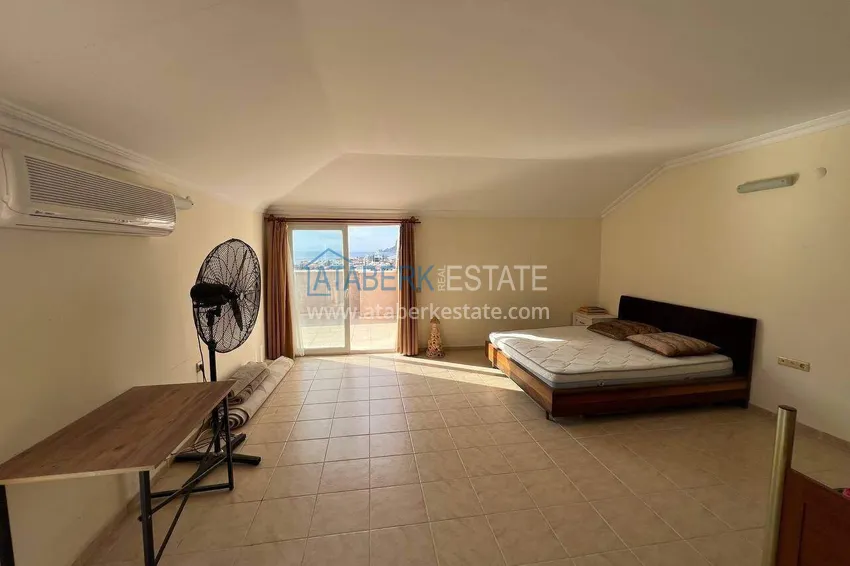 Kupuj  Penthouse duplex 3+1 w dzielnicy Tosmur - nieruchomości w Alanyi na zezwolenie na pobyt  15 