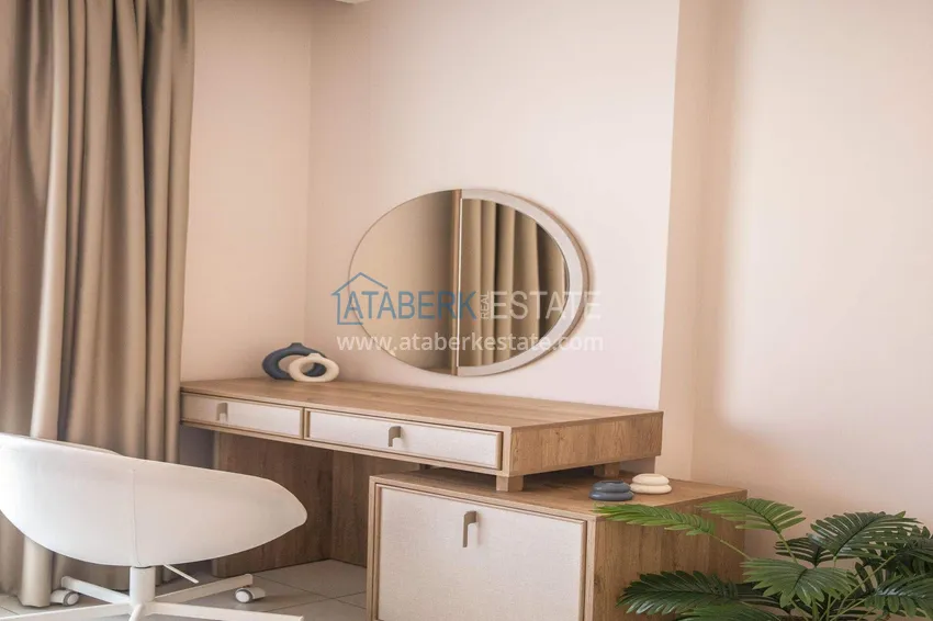 Kupuj  Apartament 2+1 na pierwszej linii w Kestel — nowo umeblowane, widok na morze, bezpośrednio od właściciela 25 