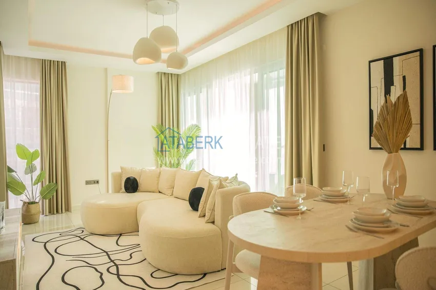 Kupuj  Apartament 2+1 na pierwszej linii w Kestel — nowo umeblowane, widok na morze, bezpośrednio od właściciela 4 
