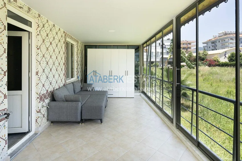 Kupuj  Tani apartament 1+1 w centrum Oba - umeblowany, przeszklony balkon, 350 m do morza 6 