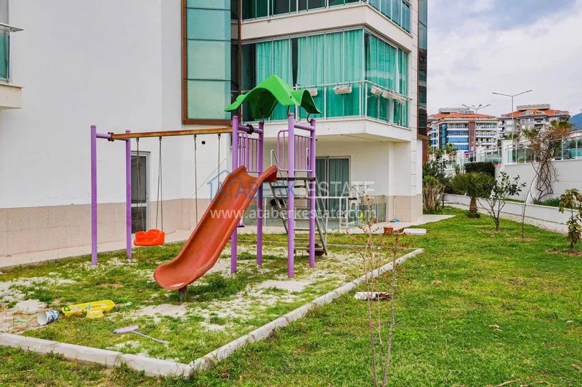 Apartament 2+1 na pierwszej linii w Kestel — nowo umeblowane, widok na morze, bezpośrednio od właściciela 8 