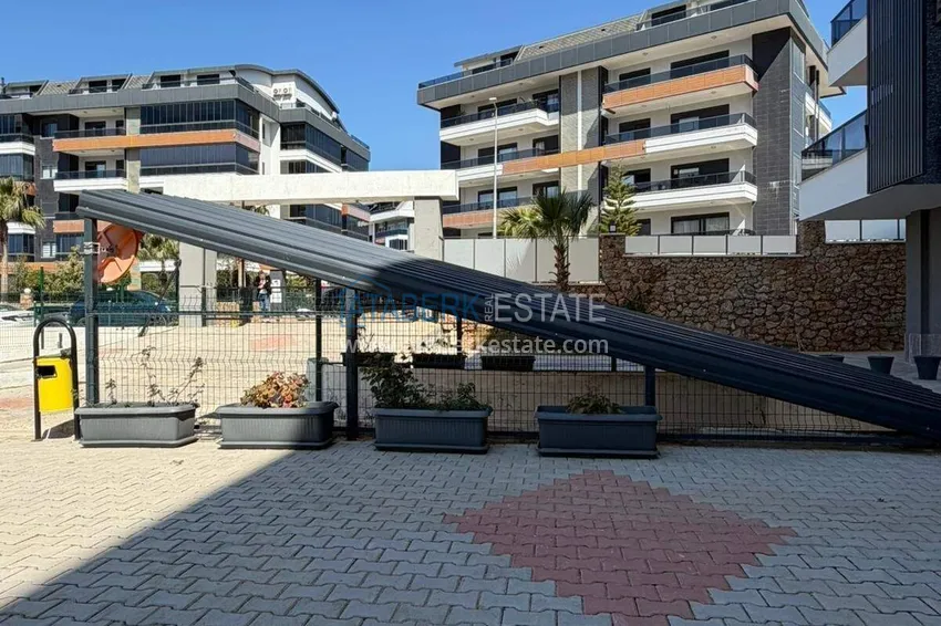 Duplex ogrodowy 2+1 z doskonałym wykończeniem w Oba, Alanya 11 