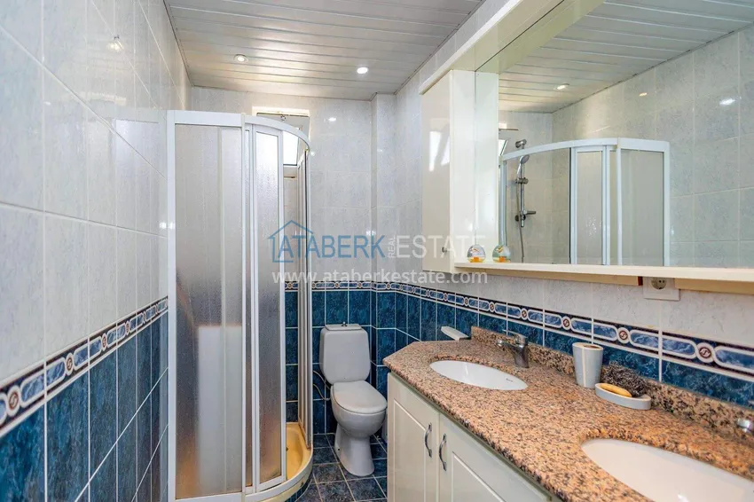 Kupuj  Apartament 1+1 w rejonie Kestel na pierwszej linii — umeblowany i z widokiem na morze 11 