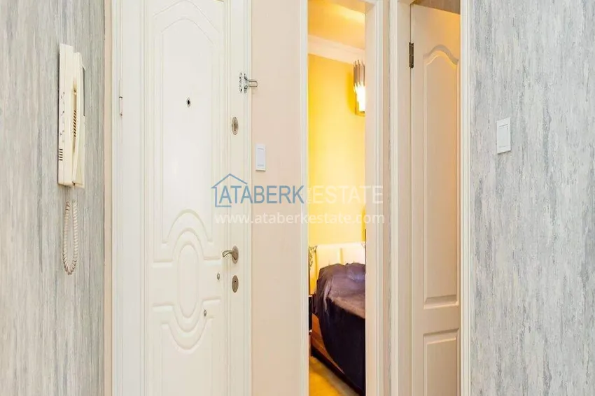 Kupuj  Apartament 1+1 w rejonie Kestel na pierwszej linii — umeblowany i z widokiem na morze 1 