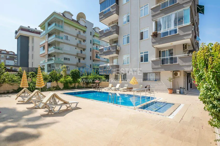 Apartament 1+1 w rejonie Kestel na pierwszej linii — umeblowany i z widokiem na morze 5 