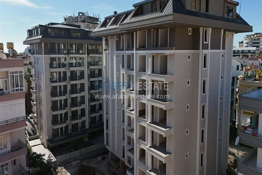 Nowy projekt inwestycyjny kompleksu mieszkalnego z bogatą infrastrukturą w centrum Alanyi 5 