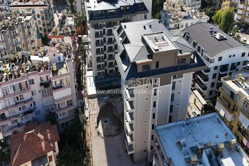 Nowy projekt inwestycyjny kompleksu mieszkalnego z bogatą infrastrukturą w centrum Alanyi 7 
