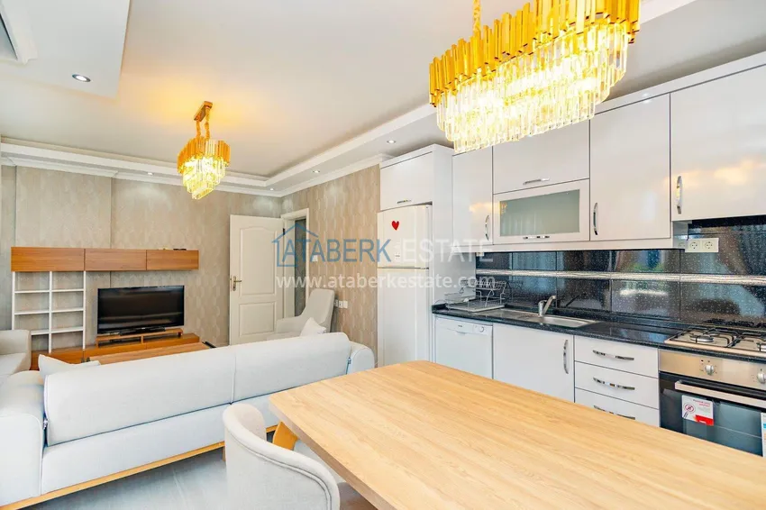 Kupuj  Apartament 1+1 w rejonie Kestel na pierwszej linii — umeblowany i z widokiem na morze 7 